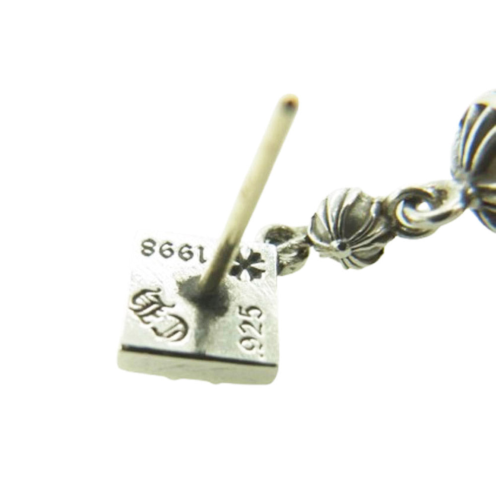 CHROME HEARTS クロムハーツ（原本無） DANGLE PYRMD PLUS ダングル ピラミッド プラス ドロップ シルバー ピアス シルバー系【中古】
