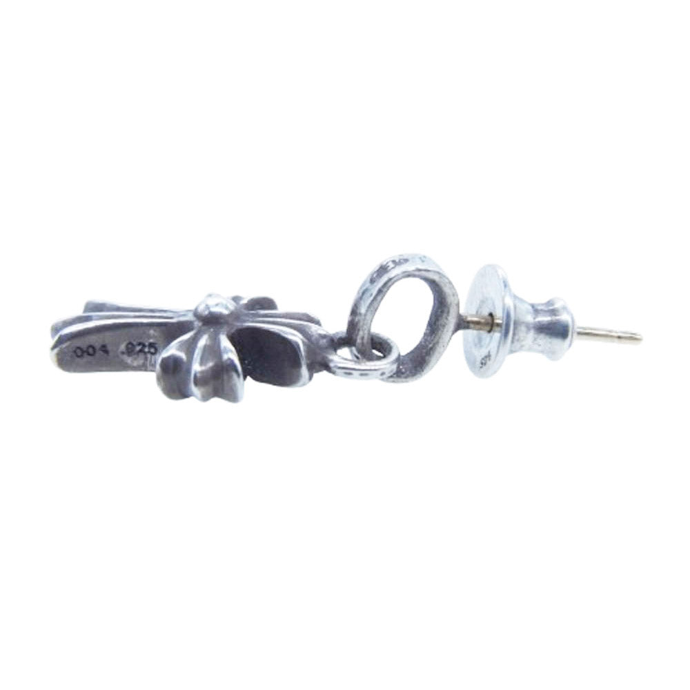 CHROME HEARTS クロムハーツ（原本有） BBY F PPRCHN P D ベイビーファット PAVE ダイヤ ピアス シルバー系【中古】