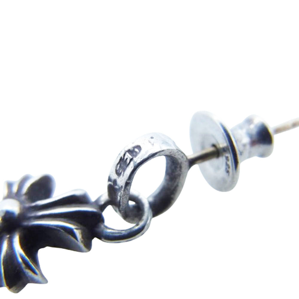 CHROME HEARTS クロムハーツ（原本有） BBY F PPRCHN P D ベイビーファット PAVE ダイヤ ピアス シルバー系【中古】