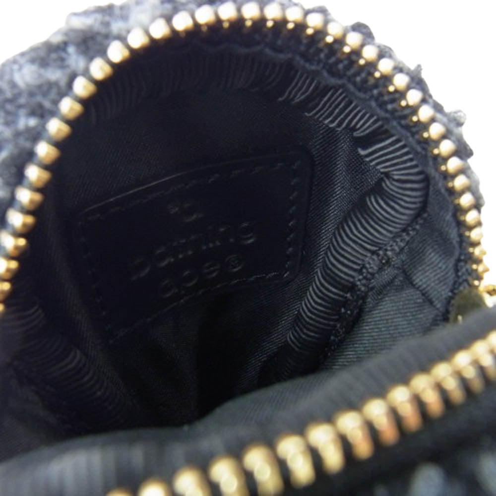 A BATHING APE アベイシングエイプ BABY MILO SHOULDER BAG ベビーマイロ ミニ チェーン ショルダー バッグ ブラック系 ゴールド系【新古品】【未使用】【中古】