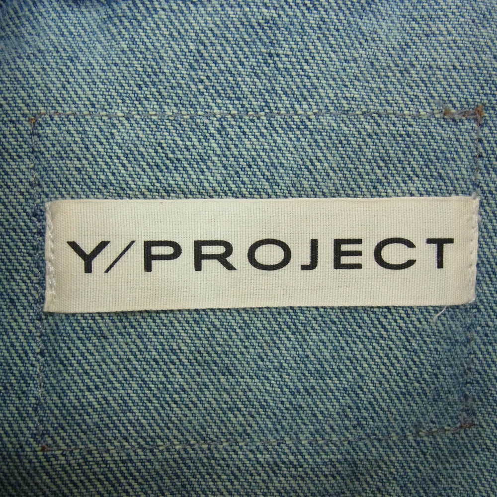 ワイプロジェクト 23AW JACK76-S25 ワイヤー 変形 デニム ジャケット インディゴブルー系 L【極上美品】【中古】