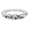 CHROME HEARTS クロムハーツ（原本無） SCRL BAND スクロール バンド リング シルバー系 16.5号【中古】