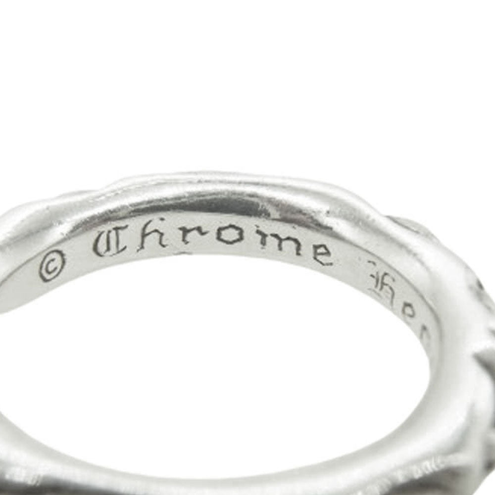 CHROME HEARTS クロムハーツ（原本無） SCRL BAND スクロール バンド リング シルバー系 16.5号【中古】