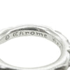 CHROME HEARTS クロムハーツ（原本無） SCRL BAND スクロール バンド リング シルバー系 16.5号【中古】