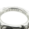 CHROME HEARTS クロムハーツ（原本無） SCRL BAND スクロール バンド リング シルバー系 16.5号【中古】