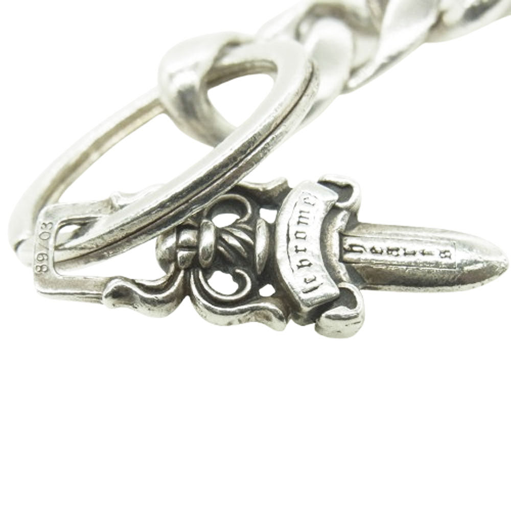 CHROME HEARTS クロムハーツ（原本無） CLP CHN CLASSIC-S ショート クラシックリンク キーチェーン ダガー シルバー系【中古】