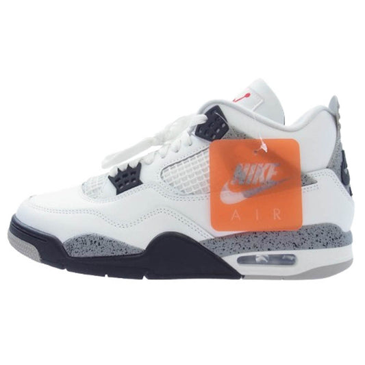 NIKE ナイキ FV5029-100 AIR JORDAN 4 RETRO White Cement エアジョーダン4 セメント レトロ ローカット スニーカー ホワイト系 ブラック系 グレー系 26.5cm【新古品】【未使用】【中古】