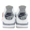 NIKE ナイキ FV5029-100 AIR JORDAN 4 RETRO White Cement エアジョーダン4 セメント レトロ ローカット スニーカー ホワイト系 ブラック系 グレー系 26.5cm【新古品】【未使用】【中古】