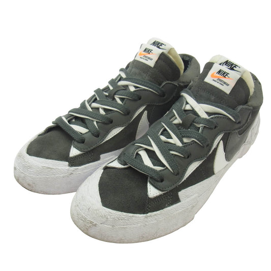 NIKE ナイキ DD1877-002 ×Sacai Blazer Low Iron Grey サカイ ブレーザー ロー アイアン グレー スニーカー グレー系 27cm【中古】