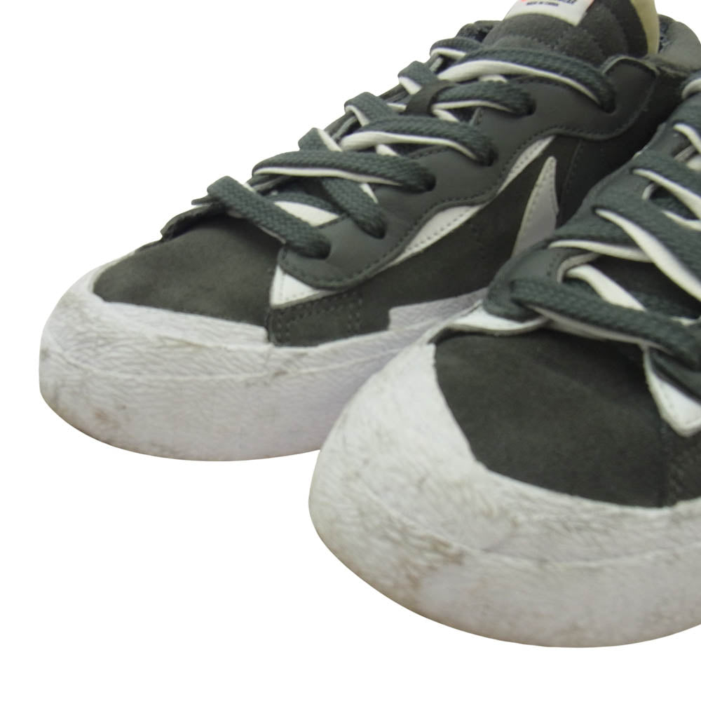 NIKE ナイキ DD1877-002 ×Sacai Blazer Low Iron Grey サカイ ブレーザー ロー アイアン グレー スニーカー グレー系 27cm【中古】