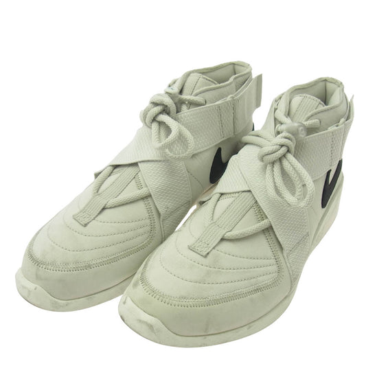 NIKE ナイキ AT8087-001 Fear Of God Air Raid Light Bone フィアオブゴッド エアレイド ライト ボーン ハイカットスニーカー ライトグレー系 27cm【中古】
