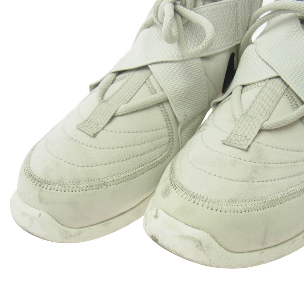 NIKE ナイキ AT8087-001 Fear Of God Air Raid Light Bone フィアオブゴッド エアレイド ライト ボーン ハイカットスニーカー ライトグレー系 27cm【中古】