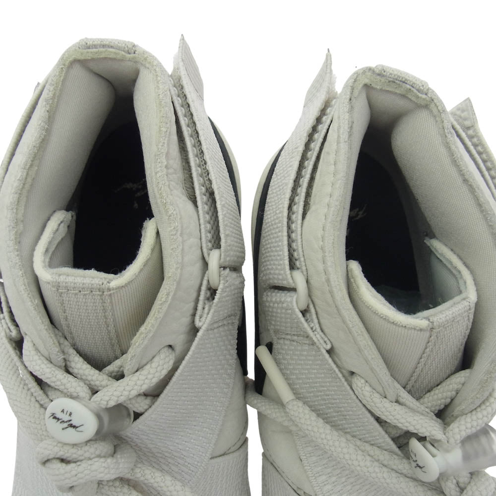 NIKE ナイキ AT8087-001 Fear Of God Air Raid Light Bone フィアオブゴッド エアレイド ライト ボーン ハイカットスニーカー ライトグレー系 27cm【中古】