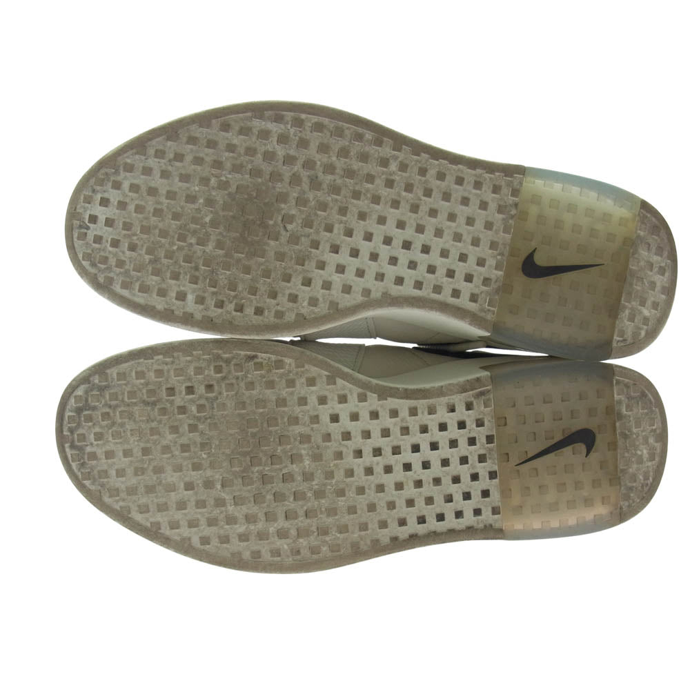 NIKE ナイキ AT8087-001 Fear Of God Air Raid Light Bone フィアオブゴッド エアレイド ライト ボーン ハイカットスニーカー ライトグレー系 27cm【中古】