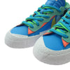 NIKE ナイキ KAWS × sacai Blazer Low Neptune Blue カウズ サカイ ブレーザー ロー ネプチューンブルー スニーカー ブルー系 27cm【美品】【中古】