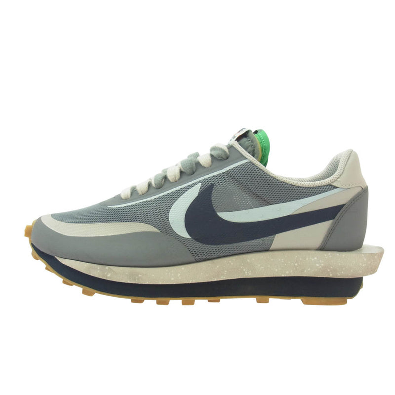 NIKE ナイキ DH3114-001 CLOT × Sacai LD Waffle Grey Obsidian Cool Grey クロット サカイ ワッフル スニーカー グレー系 27cm【中古】