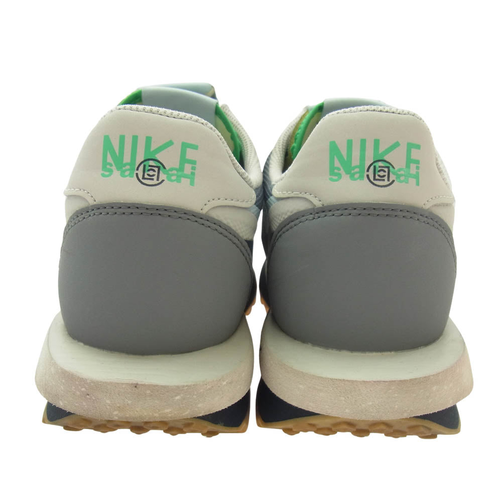 NIKE ナイキ DH3114-001 CLOT × Sacai LD Waffle Grey Obsidian Cool Grey クロット サカイ ワッフル スニーカー グレー系 27cm【中古】