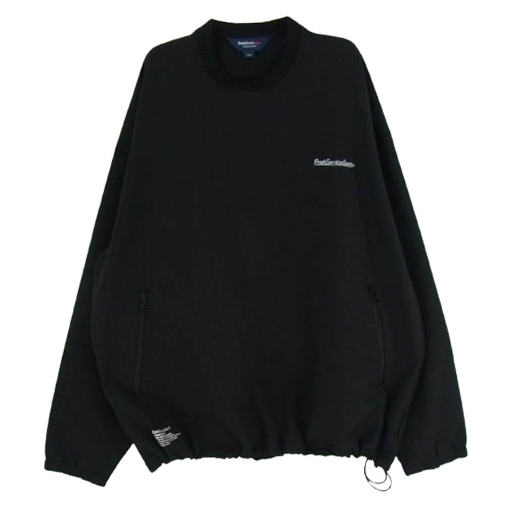 FreshService フレッシュサービス FSS-22-PO-504 STORMFLEECE CREW NECK PULLOVER ストームフリース クルーネック プルオーバー スウェット カットソー ブラック系 M【中古】