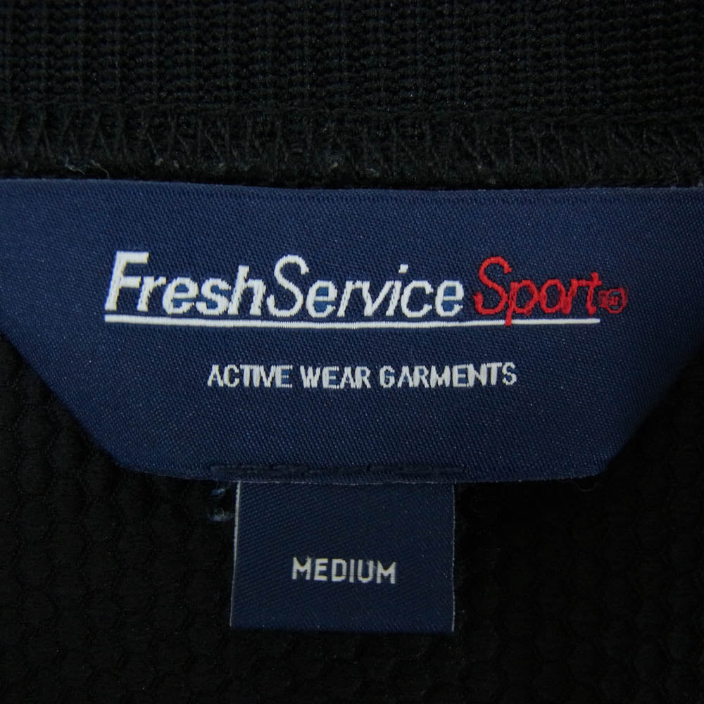 FreshService フレッシュサービス FSS-22-PO-504 STORMFLEECE CREW NECK PULLOVER ストームフリース クルーネック プルオーバー スウェット カットソー ブラック系 M【中古】