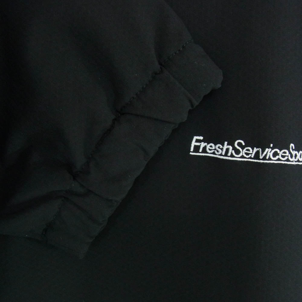 FreshService フレッシュサービス FSS-22-PO-504 STORMFLEECE CREW NECK PULLOVER ストームフリース クルーネック プルオーバー スウェット カットソー ブラック系 M【中古】