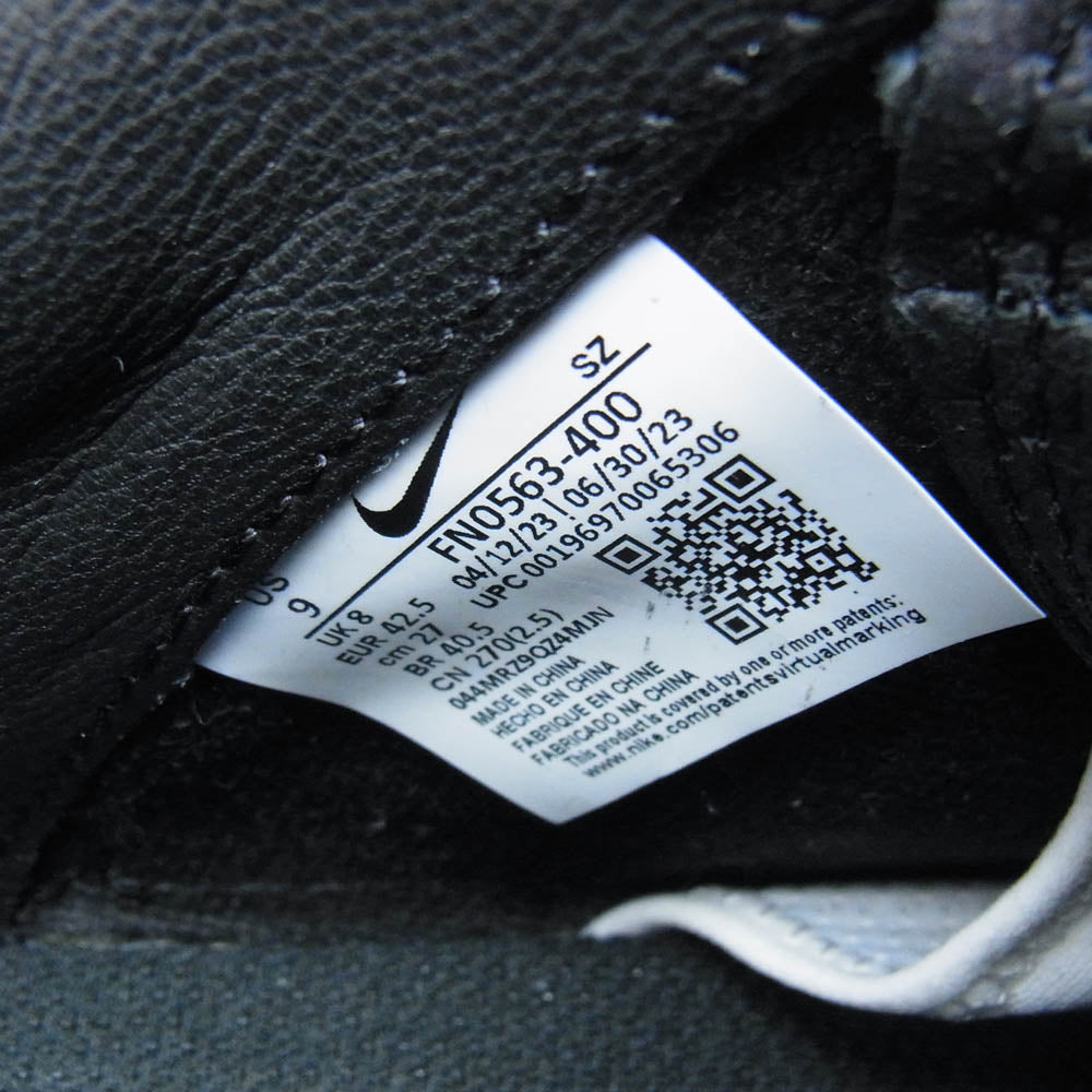 NIKE ナイキ FN0563-400 sacai Magmascape Varsity Royal サカイ マグマスケープ バーシティロイヤル ハイカット スニーカー ブルー系 ブラック系 27cm【中古】