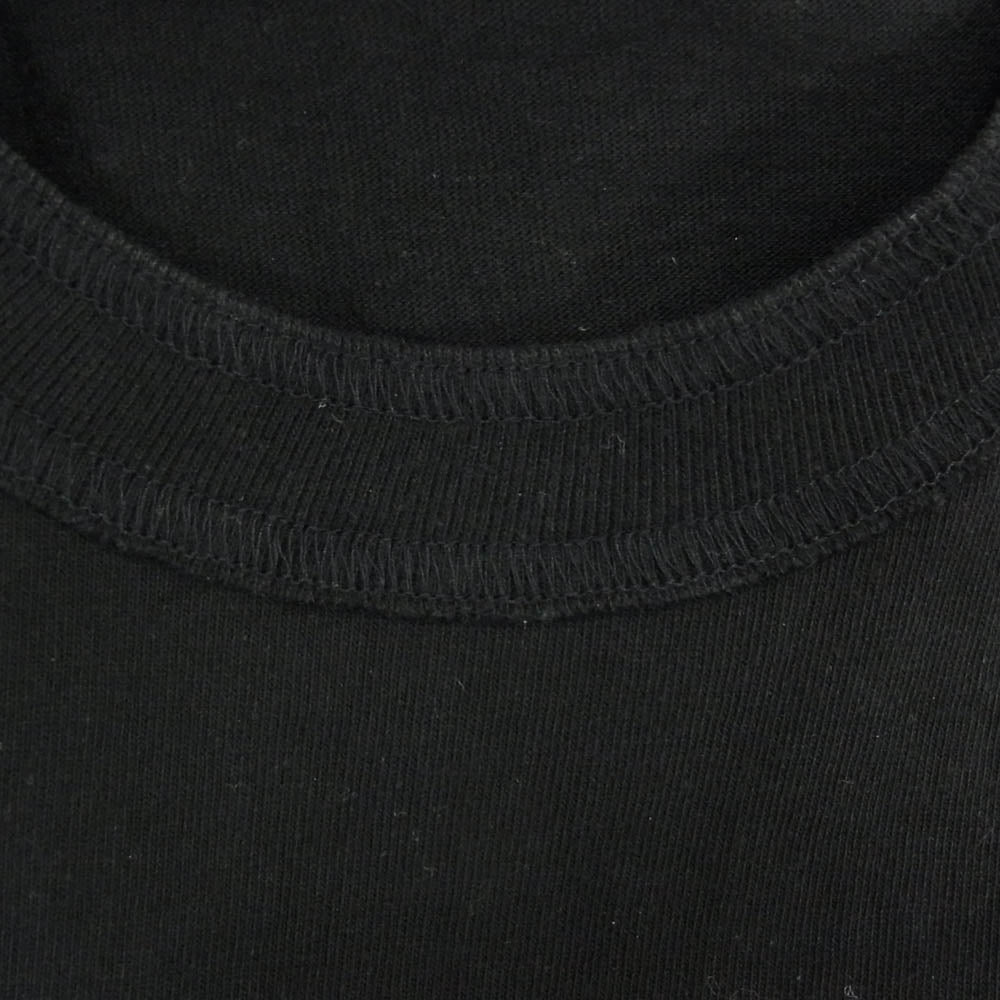 Sacai サカイ 25SS 25-0927S × WTAPS ダブルタップス Flock Print T-Shirt フロックプリント Tシャツ 半袖カットソー ブラック系 4【中古】