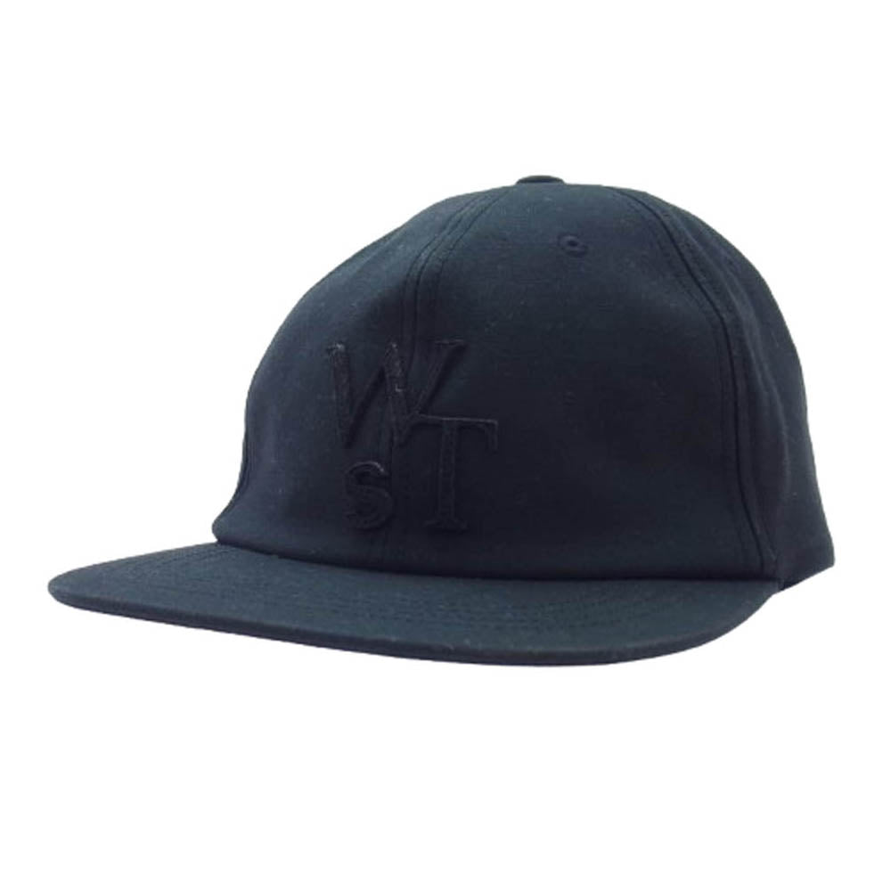Sacai サカイ 25SS 25-0931S × WTAPS Cotton Back Satin Cap ダブルタップス コットン バック サテン キャップ ブラック系【中古】