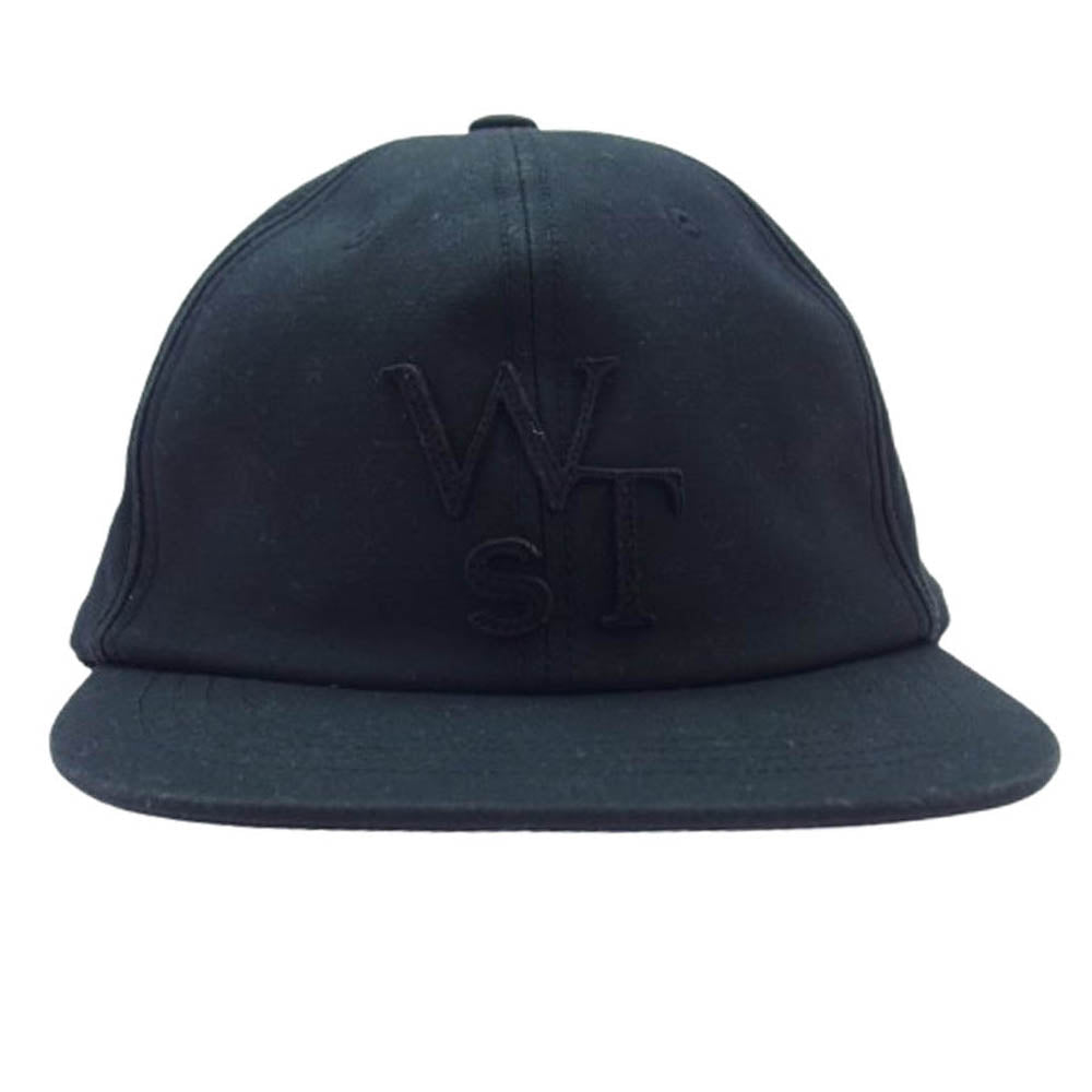 Sacai サカイ 25SS 25-0931S × WTAPS Cotton Back Satin Cap ダブルタップス コットン バック サテン キャップ ブラック系【中古】