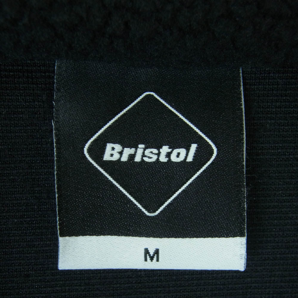 F.C.R.B. エフシーアールビー FCRB-242058 POLARTEC SHEARLING JERSEY LINER BLOUSON ポーラテック フリース ブルゾン ジャケット ブラック系 M【中古】