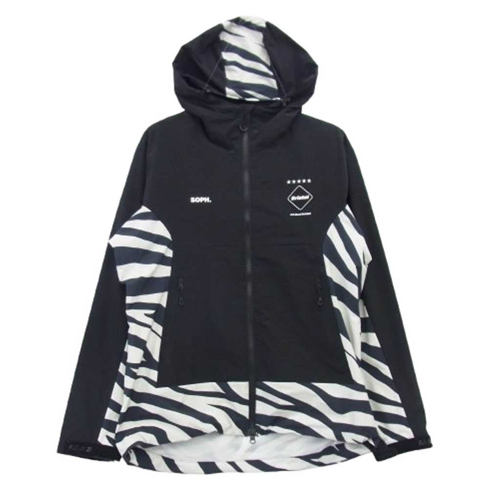 F.C.R.B. エフシーアールビー 23aw FCRB-232034 PRACTICE JACKET ゼブラ プラクティスジャケット ブルゾン ブラック系 M【中古】