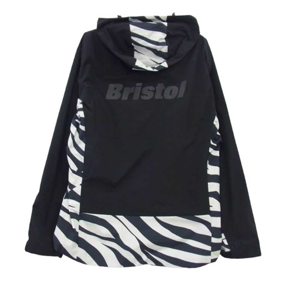 F.C.R.B. エフシーアールビー 23aw FCRB-232034 PRACTICE JACKET ゼブラ プラクティスジャケット ブルゾン ブラック系 M【中古】