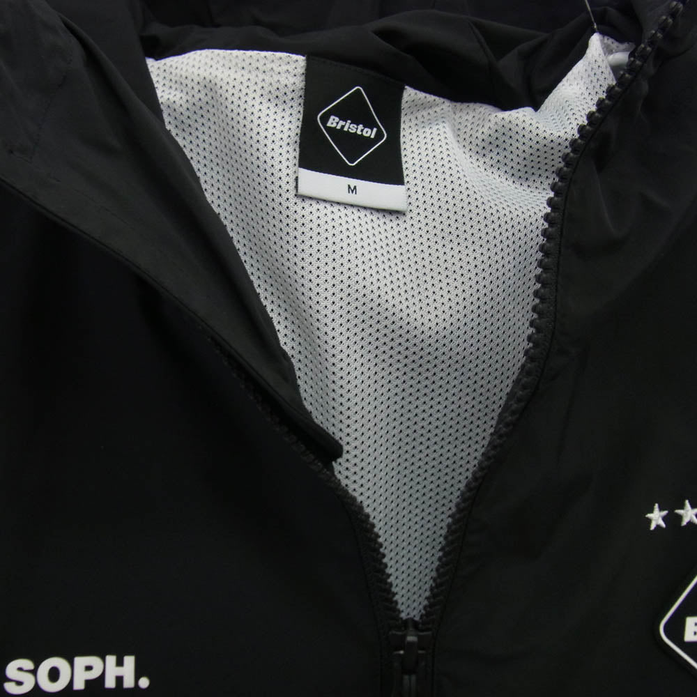 F.C.R.B. エフシーアールビー 23aw FCRB-232034 PRACTICE JACKET ゼブラ プラクティスジャケット ブルゾン ブラック系 M【中古】