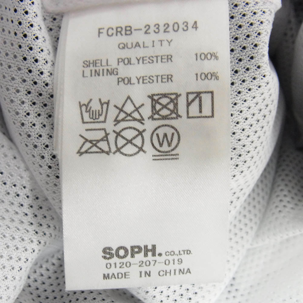 F.C.R.B. エフシーアールビー 23aw FCRB-232034 PRACTICE JACKET ゼブラ プラクティスジャケット ブルゾン ブラック系 M【中古】