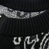 Sacai サカイ 22SS 22-02694M Bandana Knit Blouson バンダナ ジップデザイン ウール ニット ブルゾン ブラック系 ホワイト系 グレー系 2【中古】