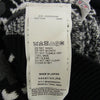 Sacai サカイ 22SS 22-02694M Bandana Knit Blouson バンダナ ジップデザイン ウール ニット ブルゾン ブラック系 ホワイト系 グレー系 2【中古】