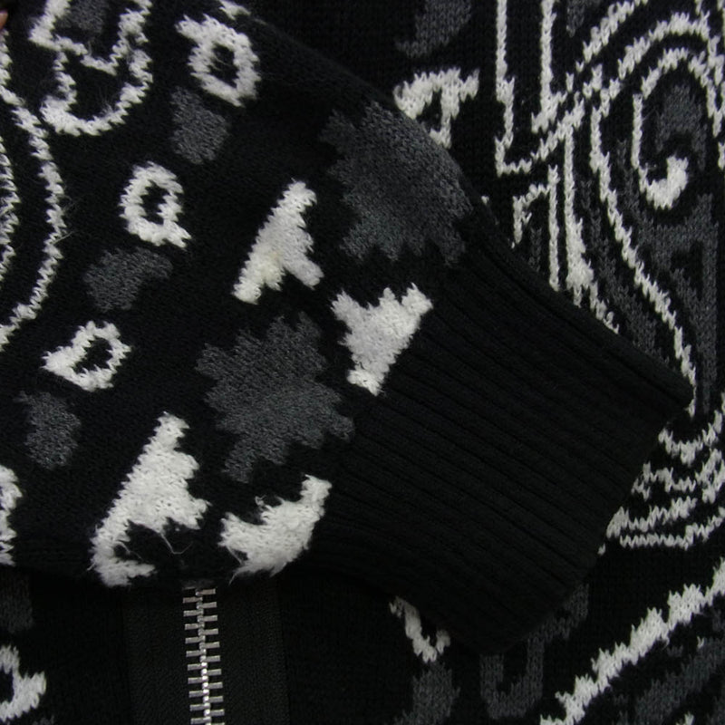 Sacai サカイ 22SS 22-02694M Bandana Knit Blouson バンダナ ジップ