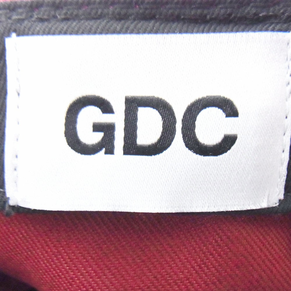 GDC ジーディーシー GD0079 × NEW ERA ニューエラ baseball cap ベースボールキャップ 帽子 エンジ系 60.6cm　7.5/8【新古品】【未使用】【中古】
