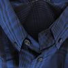 DESCENDANT ディセンダント 221TQDS-SHM07 PLAID SS SHIRT STANDARD チェック柄 ボタンダウン 半袖シャツ ブラック系 ネイビー系 3【新古品】【未使用】【中古】