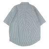 DESCENDANT ディセンダント 21SS 211BRDS-SHM08 TRUMAN B.D SS SHIRT ストライプ ボタンダウン 半袖シャツ グレー系 ホワイト系 2【新古品】【未使用】【中古】