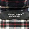 UNDERCOVER アンダーカバー UCU4408-2 オーバーサイズ チェック柄 半袖シャツ ネイビー系 2【中古】