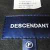 DESCENDANT ディセンダント 22AW 222MYDS-HT01 ROTH HAT ロゴ刺繍 ウール ハット ブラック系 F【新古品】【未使用】【中古】