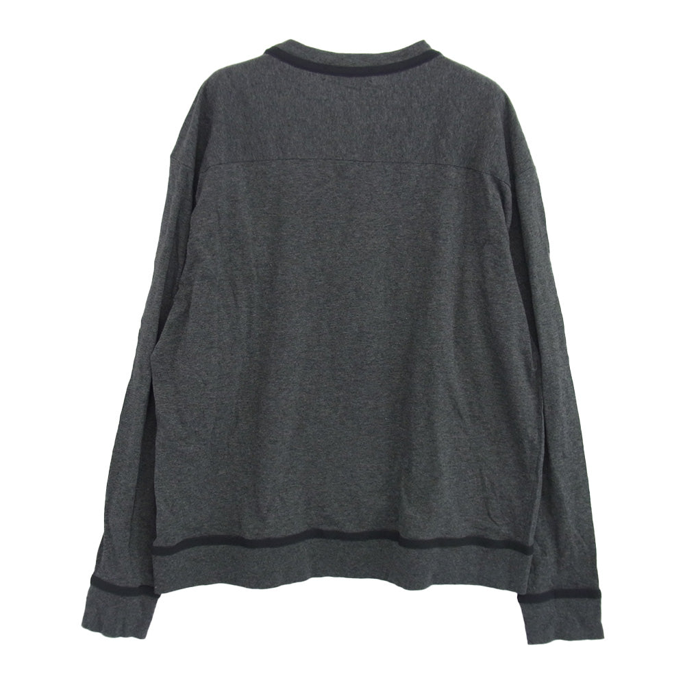 UNDERCOVER アンダーカバー UCY4807 ポケット付 バインダー 長袖カットソー ダークグレー系 4【中古】