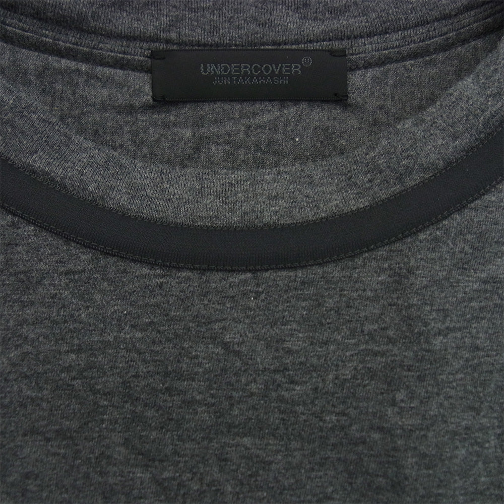 UNDERCOVER アンダーカバー UCY4807 ポケット付 バインダー 長袖カットソー ダークグレー系 4【中古】
