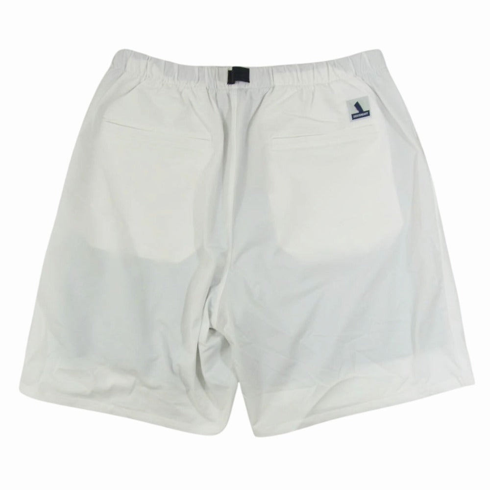 DESCENDANT ディセンダント 24SS 241CPDS-PTM04 WEBBING SHORTS ウェビング ショーツ ハーフパンツ ホワイト系 3【新古品】【未使用】【中古】