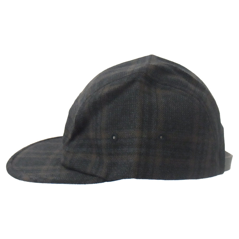 WTAPS ダブルタップス 20AW 202HCDT-HT03 T-5 CAP WOOL TWEED TEXTILE ウール ツイード キャップ 帽子 ネイビー系【新古品】【未使用】【中古】