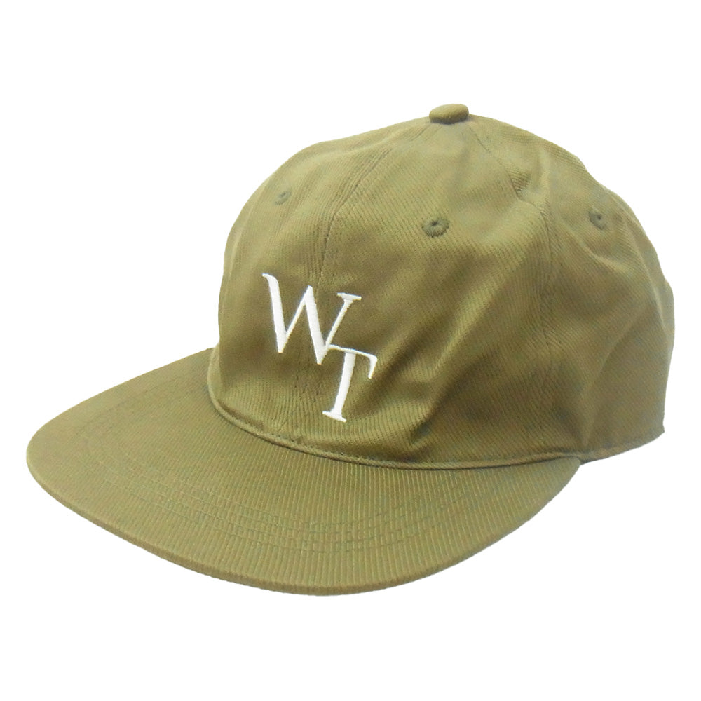 WTAPS ダブルタップス 21SS 212HCDT-HT07 EX.43 T-6H 03 CAP COTTON. TWILL CAP ロゴ刺繍 コットン ツイル キャップ 帽子 OLIVE DRAB【新古品】【未使用】【中古】