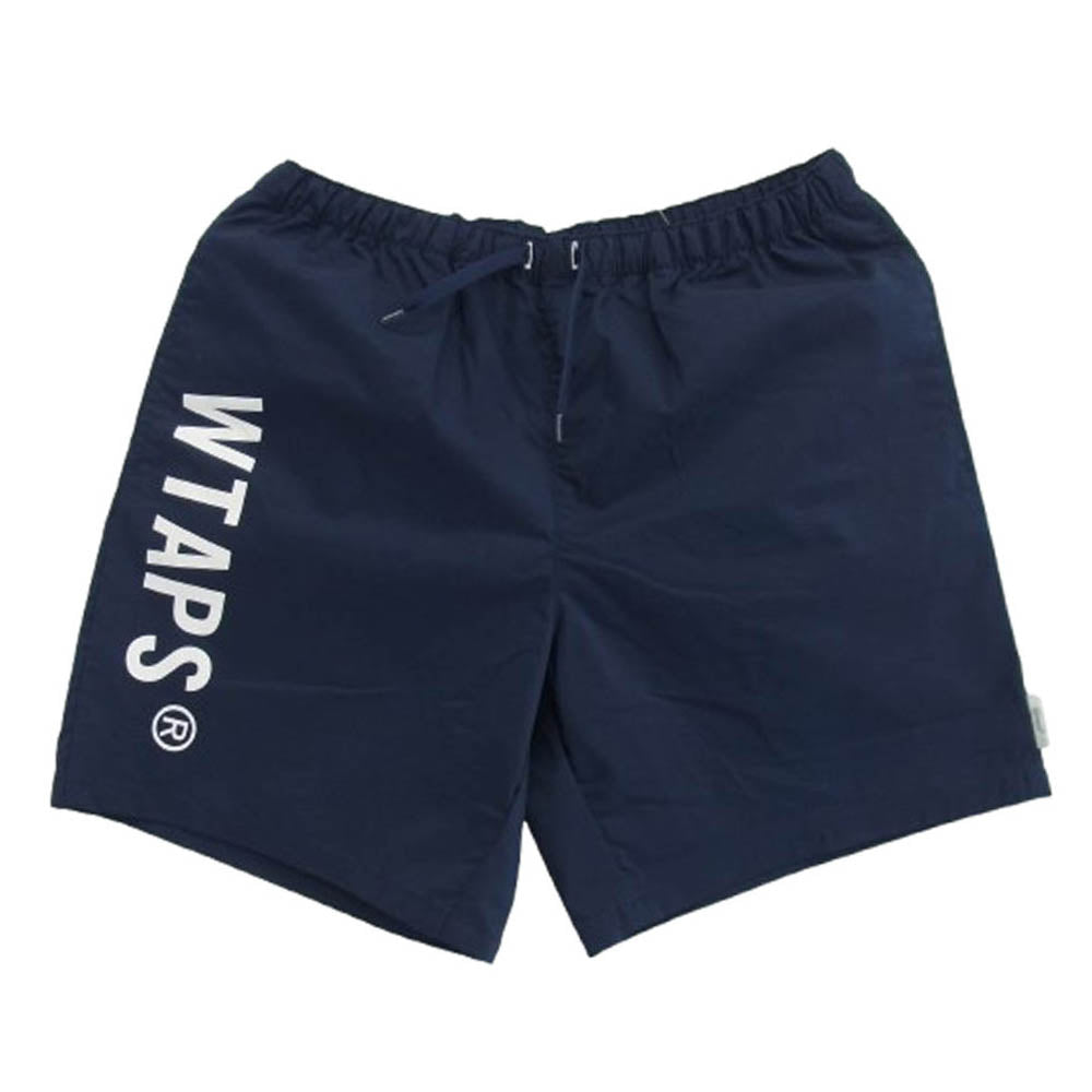 WTAPS ダブルタップス 231BRDT-PTM10 Spss2002 Shorts Ctpl Weather Sign Gray ショート パンツ ハーフパンツ ネイビー系 x02【中古】