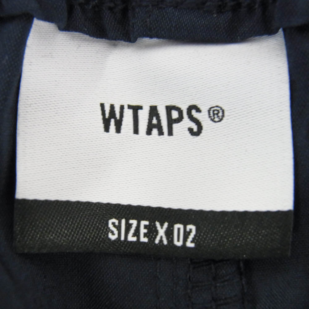WTAPS ダブルタップス 231BRDT-PTM10 Spss2002 Shorts Ctpl Weather Sign Gray ショート パンツ ハーフパンツ ネイビー系 x02【中古】