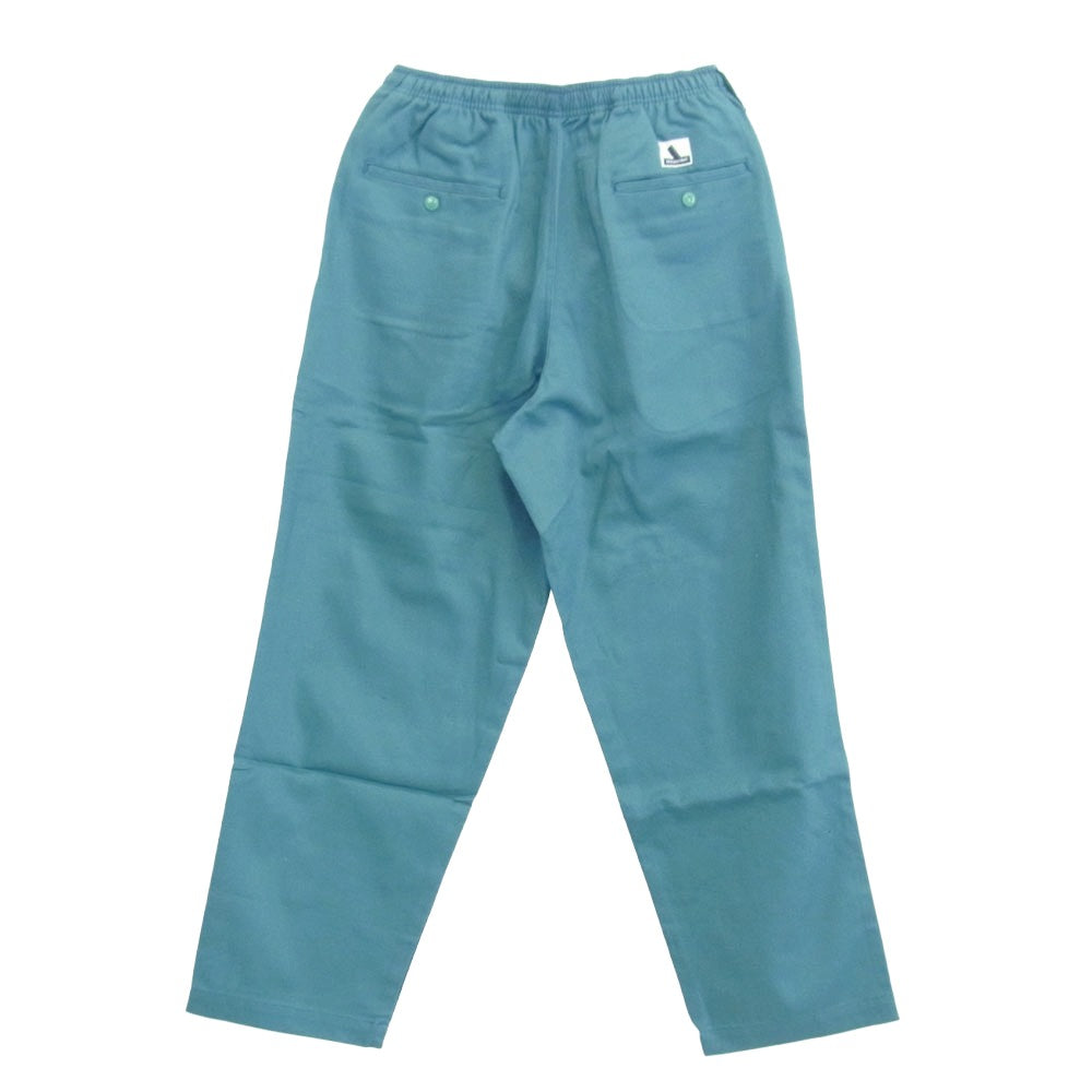 DESCENDANT ディセンダント 25SS 251TQDS-PTM02 SHORE TWILL BEACH TROUDERS コットン イージーパンツ ブルー系 3【新古品】【未使用】【中古】