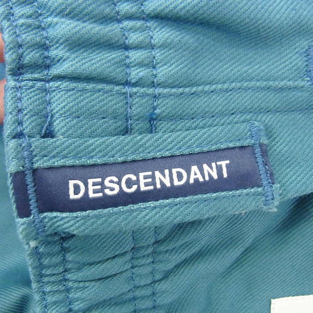 DESCENDANT ディセンダント 25SS 251TQDS-PTM02 SHORE TWILL BEACH
